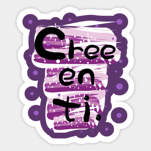 Cree en ti Sticker